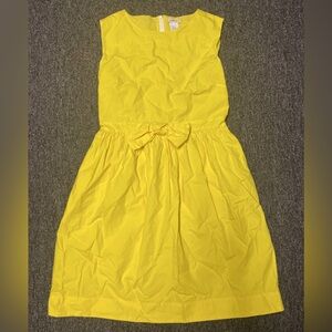 Crewcuts Yellow Sleeveless Dress with Bow Size 14